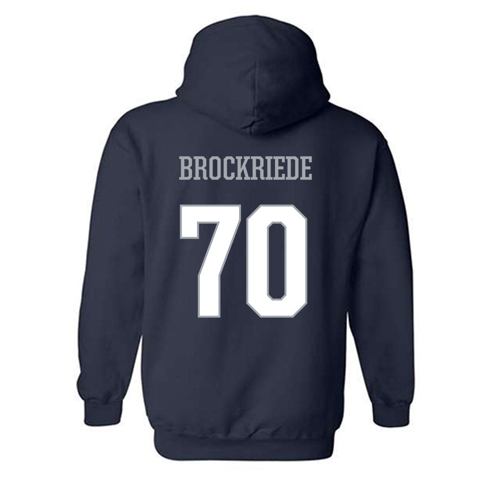 Monmouth - NCAA Football : Greyson Brockriede - Classic Shersey Hooded Sweatshirt
