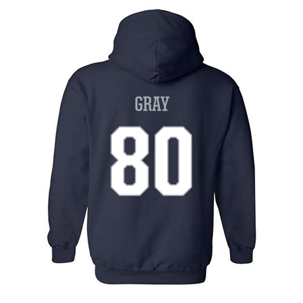 Monmouth - NCAA Football : Jordan Gray - Classic Shersey Hooded Sweatshirt