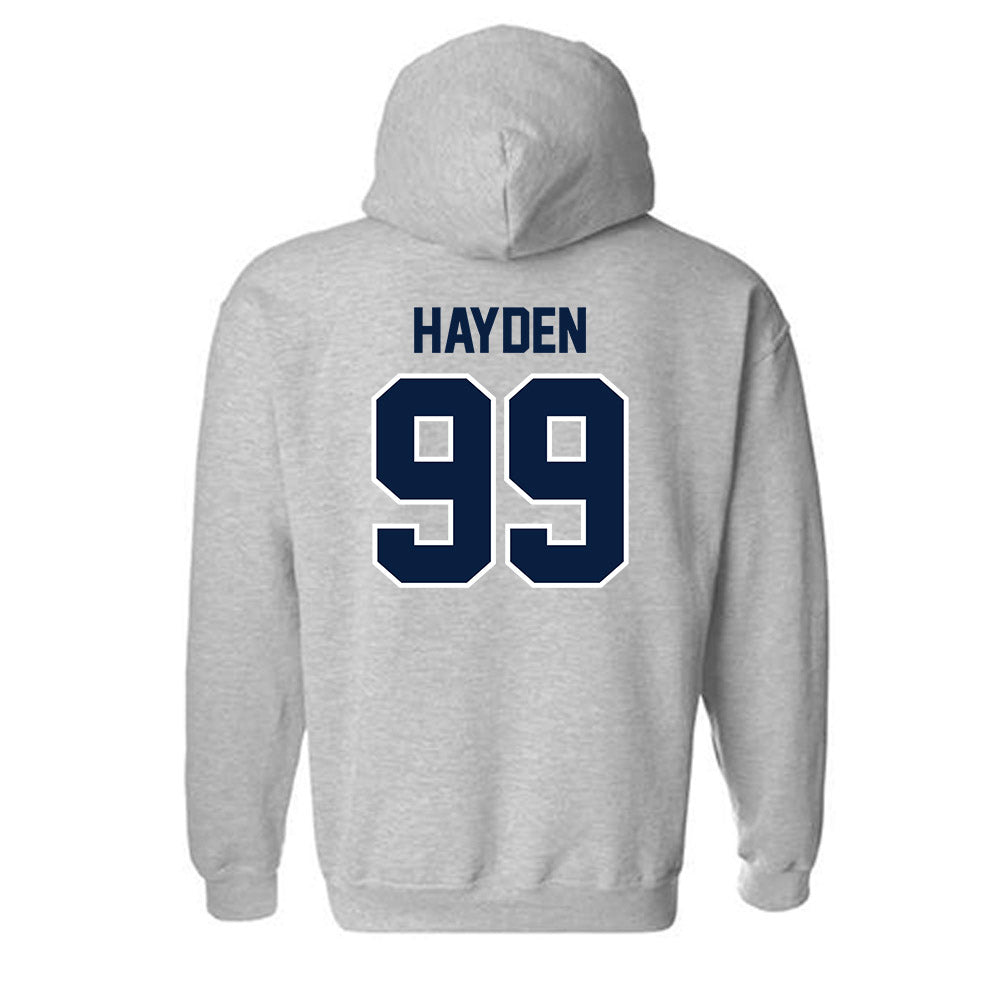 Monmouth - NCAA Football : Patrick Hayden - Sports Shersey Hooded Sweatshirt