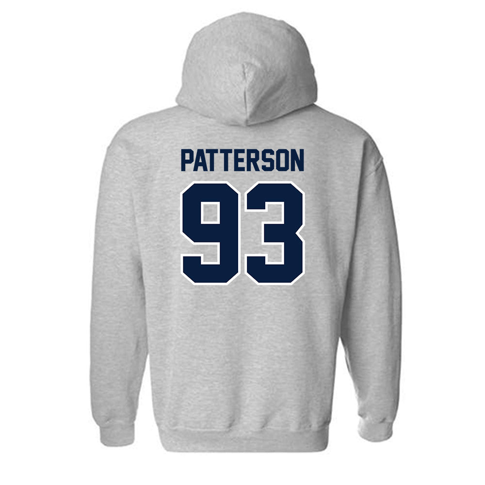 Monmouth - NCAA Football : Ronan Patterson - Grey Sports Hooded Sweatshirt
