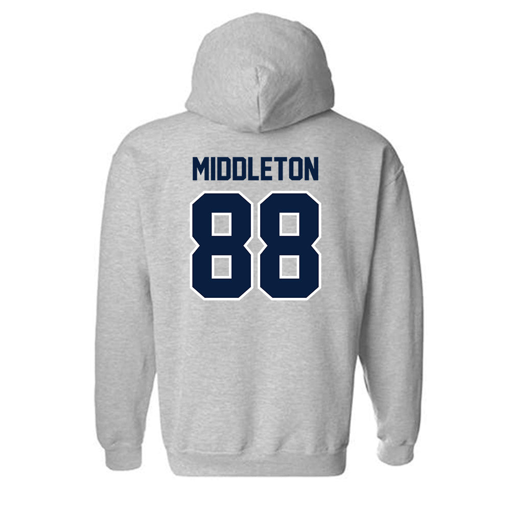 Monmouth - NCAA Football : Marcus Middleton - Sports Shersey Hooded Sweatshirt