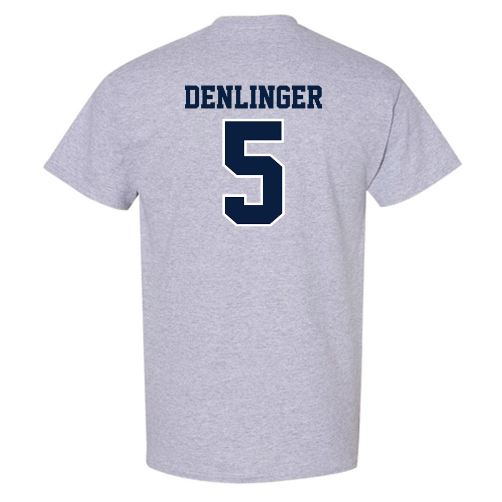 Monmouth - NCAA Baseball : Austin Denlinger - Grey Sports Short Sleeve T-Shirt