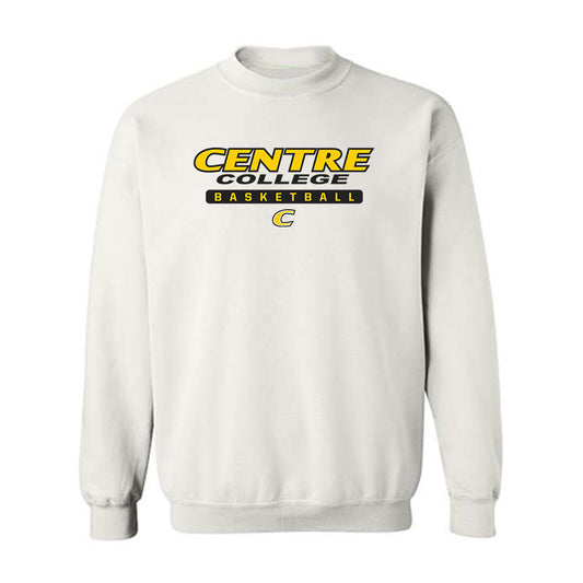 Centre College - NCAA Basketball : Makya Grinter - White Classic Sweatshirt
