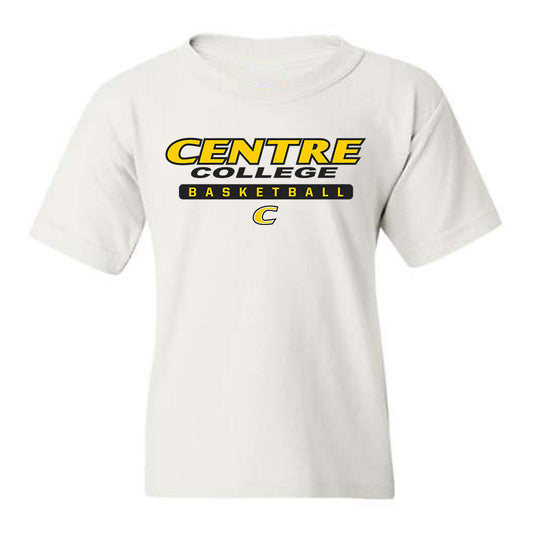 Centre College - NCAA Basketball : Cade Stinnett - White Classic Youth T-Shirt
