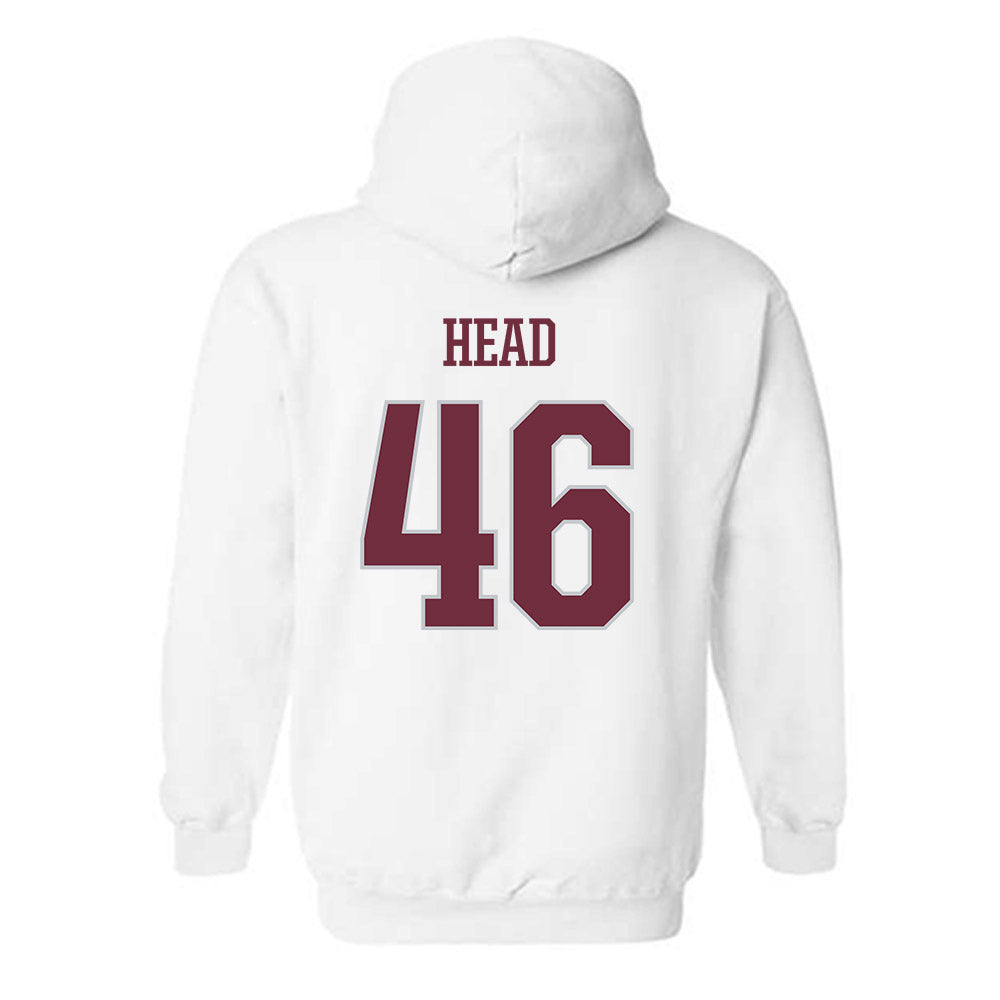 Mississippi State - NCAA Football : Joseph Head - White Classic Shersey Hooded Sweatshirt