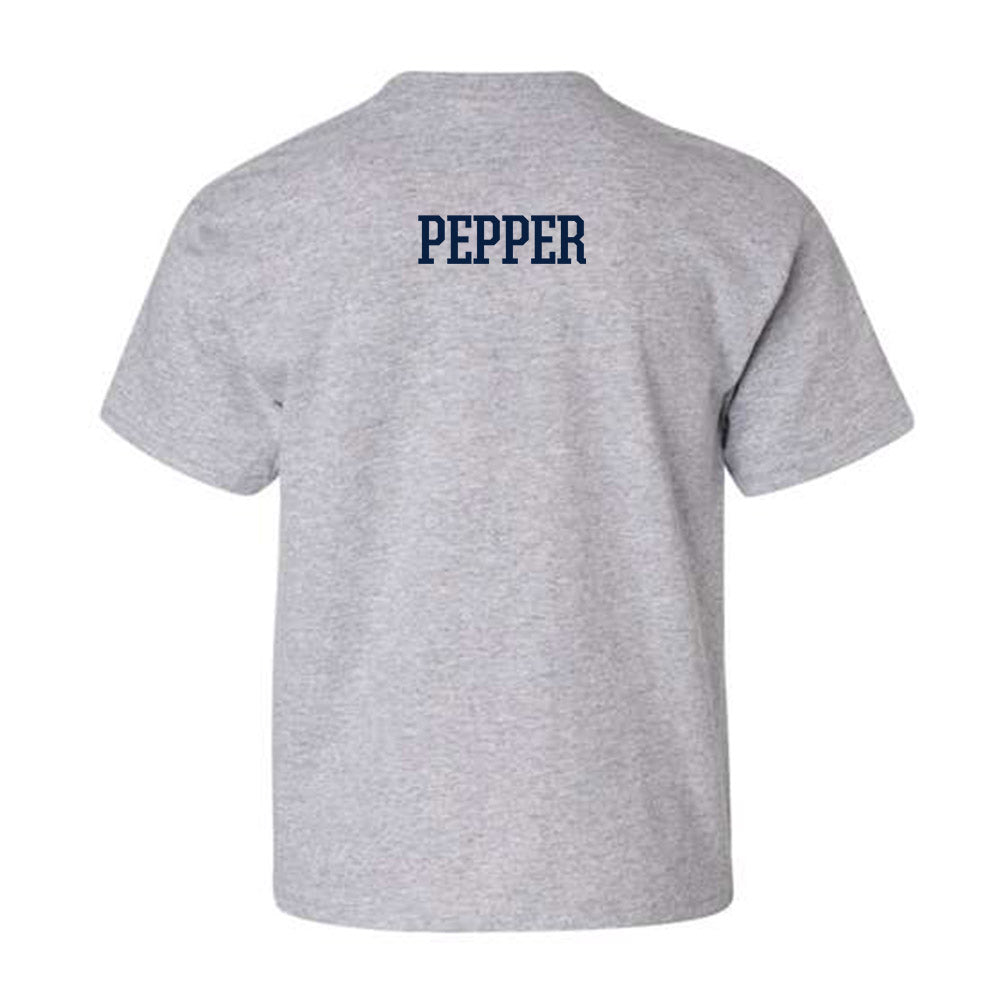 Monmouth - NCAA Women's Swimming & Diving : Corinne Pepper - Grey Classic Shersey Youth T-Shirt