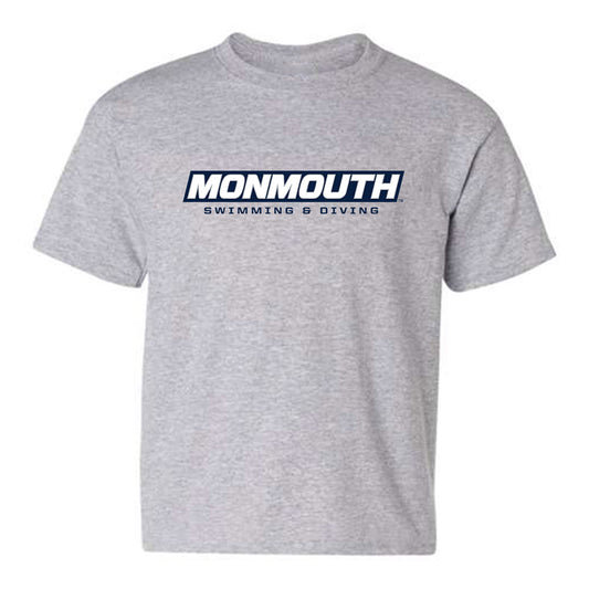 Monmouth - NCAA Women's Swimming & Diving : Corinne Pepper - Grey Classic Shersey Youth T-Shirt