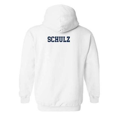 Monmouth - NCAA Men's Track & Field (Outdoor) : Thomas Schulz - White Classic Shersey Hooded Sweatshirt