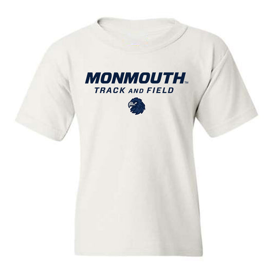 Monmouth - NCAA Women's Track & Field : Natalie Rolon-Issa - White Classic Shersey Youth T-Shirt