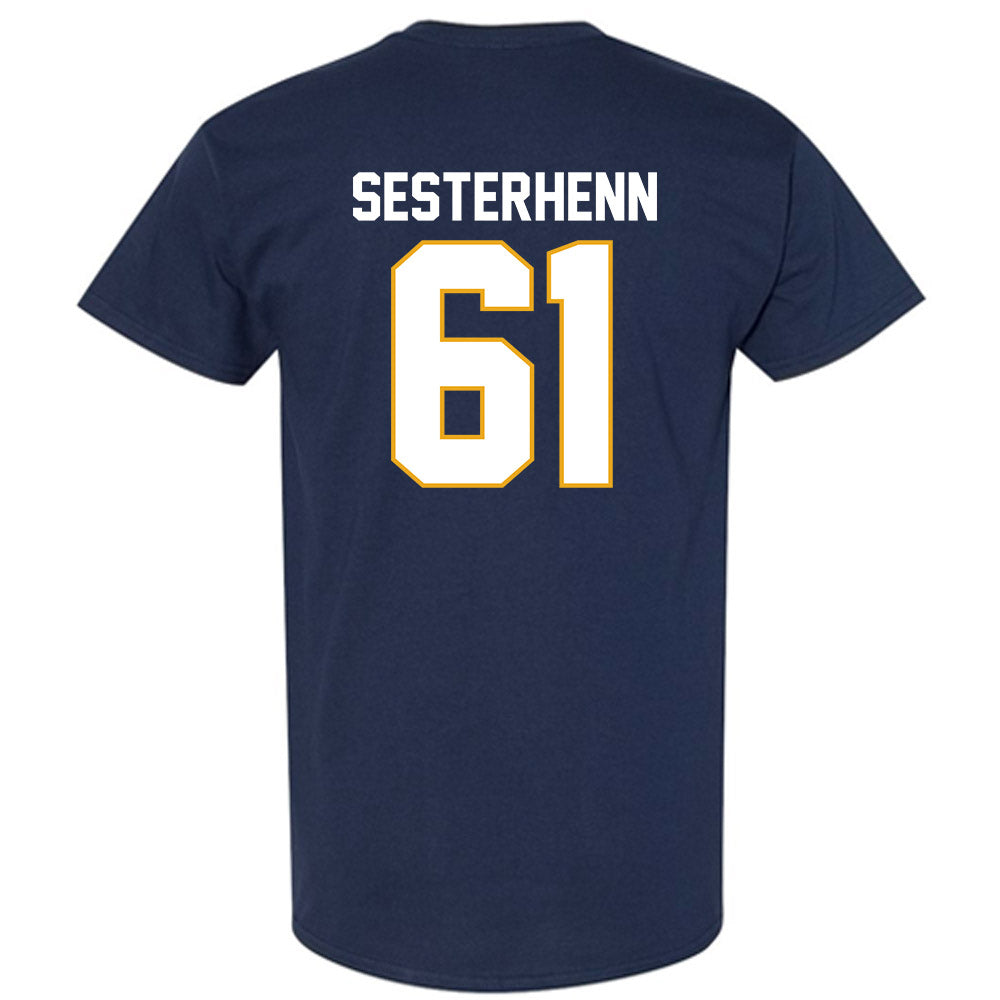 UTC - NCAA Football : Peter Sesterhenn - Navy Replica Shersey Short Sleeve T-Shirt