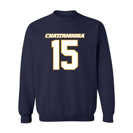 UTC - NCAA Football : Kam Brown - Navy Replica Sweatshirt