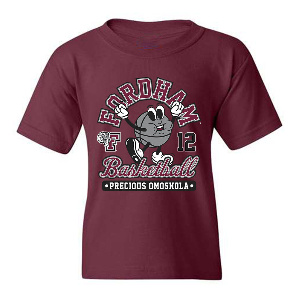 Fordham - NCAA Women's Basketball : Precious Omoshola - Youth T-Shirt Fashion Shersey