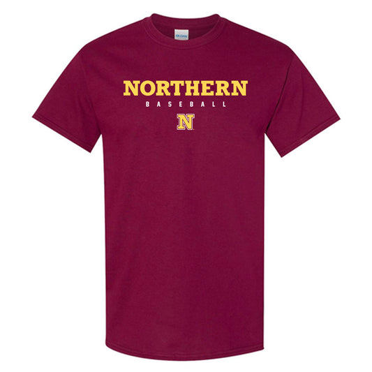 NSU - NCAA Baseball : Drew Benson - Maroon Classic Short Sleeve T-Shirt