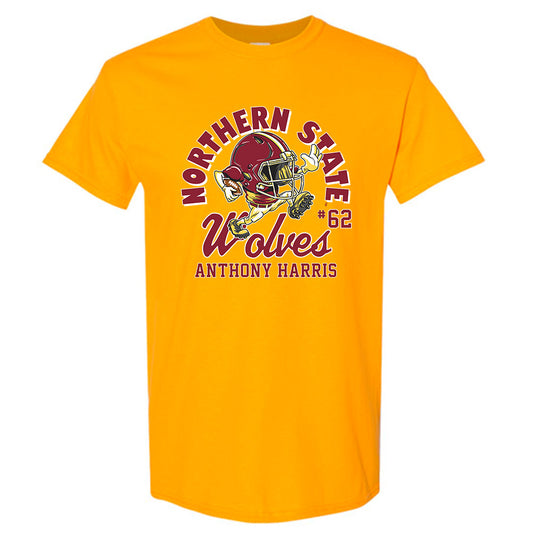 NSU - NCAA Football : Anthony Harris - Fashion Shersey Short Sleeve T-Shirt