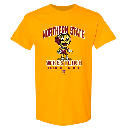 NSU - NCAA Wrestling : Landen Fischer - Fashion Shersey Short Sleeve T-Shirt