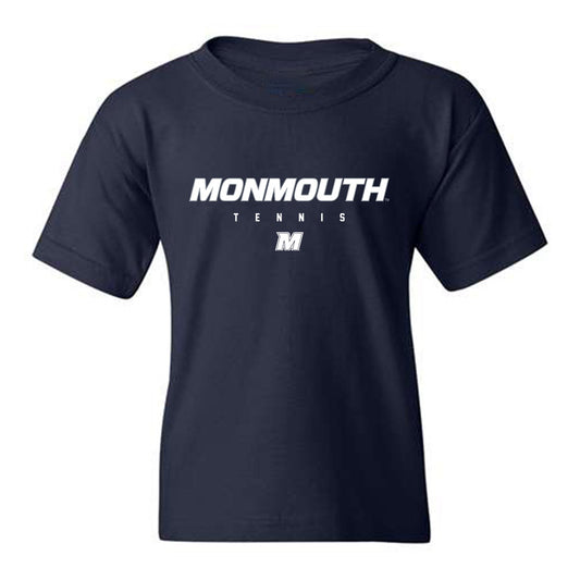 Monmouth - NCAA Women's Tennis : Nitika Girish - Navy Classic Shersey Youth T-Shirt