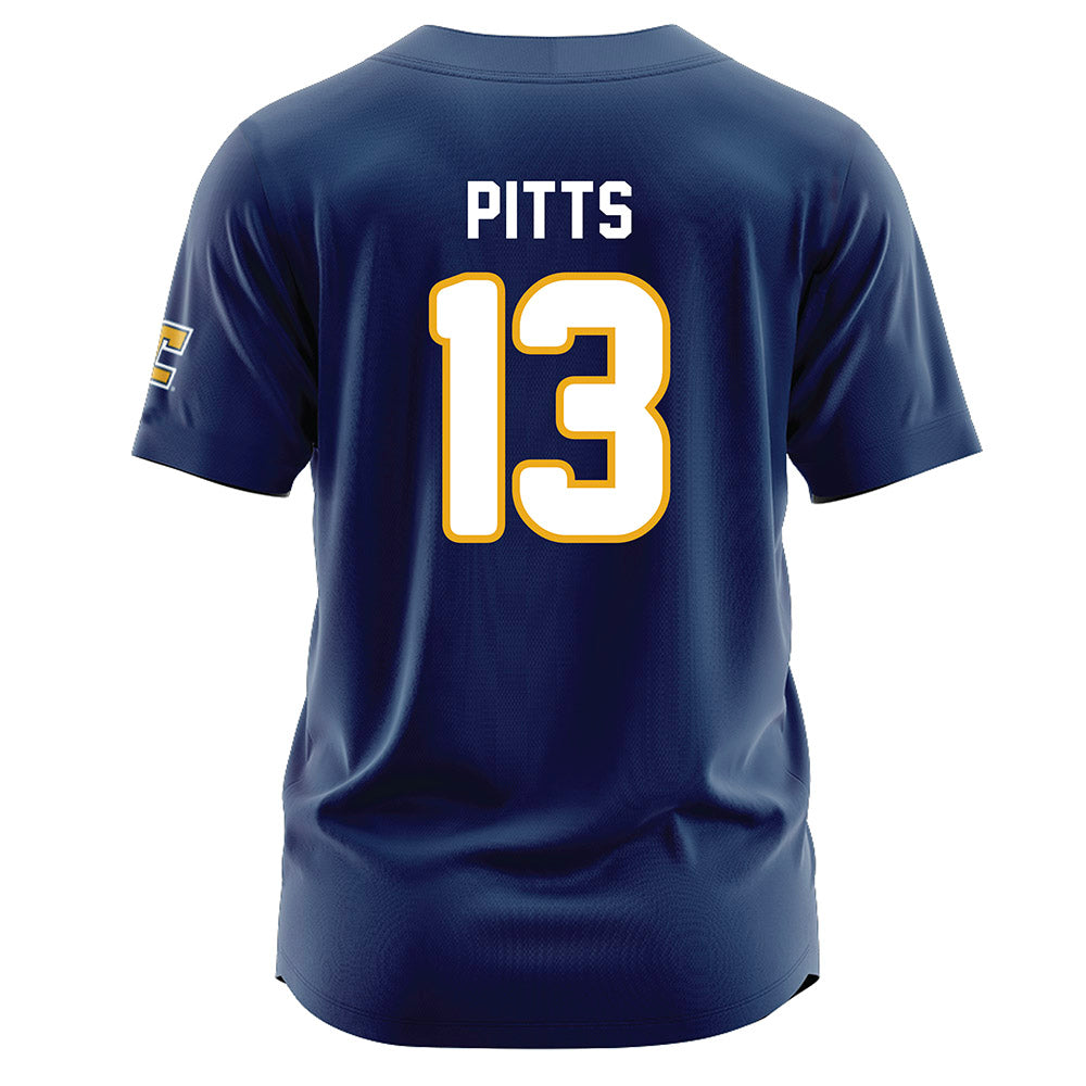 UTC - NCAA Softball : Baileigh Pitts - Navy Jersey