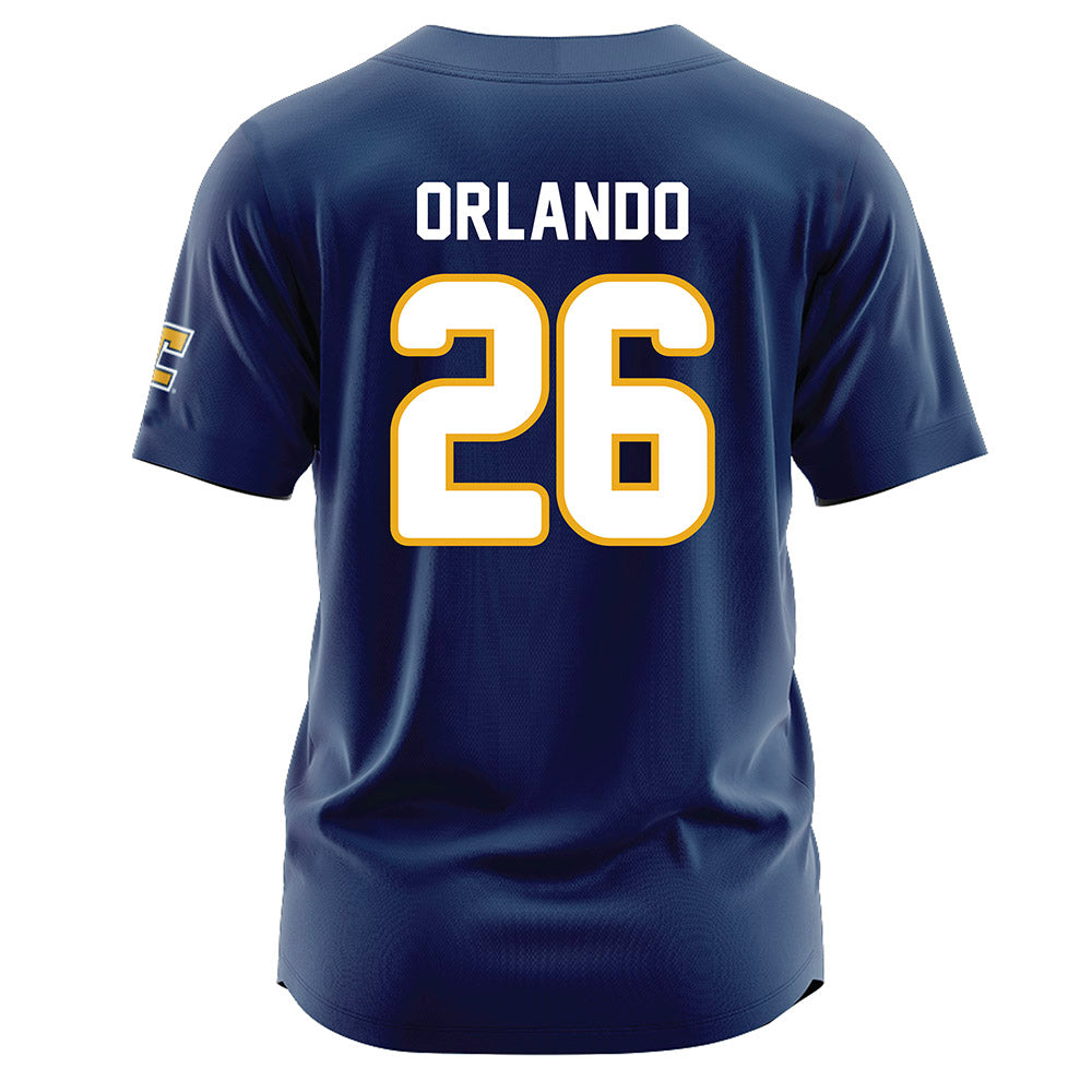 UTC - NCAA Softball : Alyssa Orlando - Navy Jersey