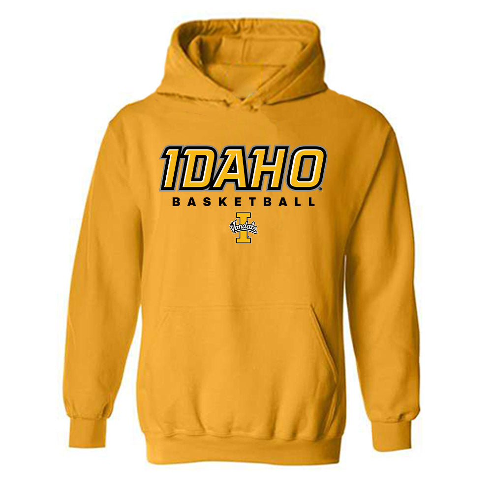 Idaho - NCAA Men's Basketball : Kristian Gonzalez - Gold Classic Hooded Sweatshirt