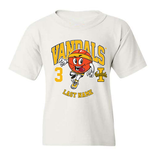 Idaho - NCAA Women's Basketball : Ashlyn Wallace - White Fashion Shersey Youth T-Shirt