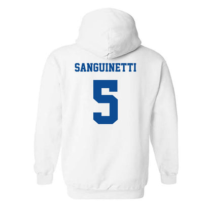 UNC Asheville - NCAA Men's Soccer : Roger Sanguinetti - Hooded Sweatshirt Classic Shersey