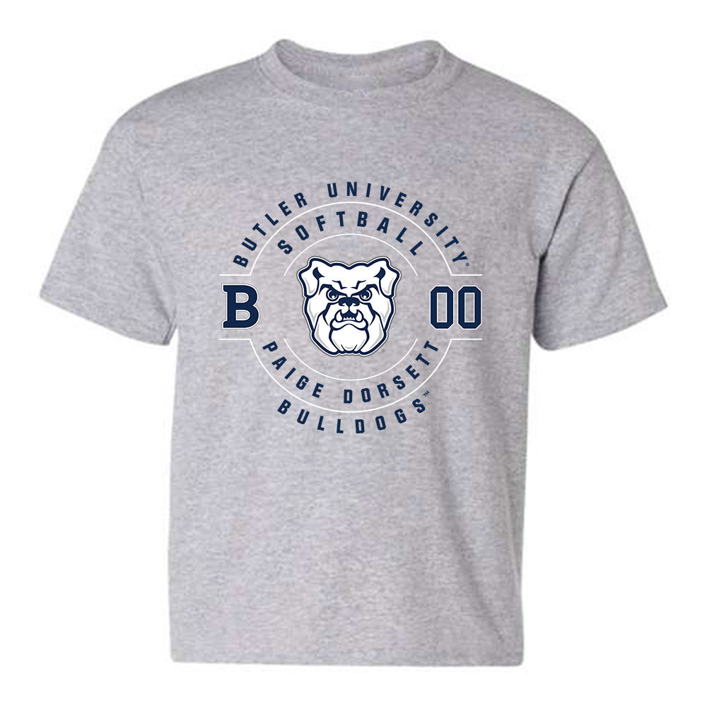 Butler - NCAA Softball : Paige Dorsett - Youth T-Shirt Classic Fashion Shersey