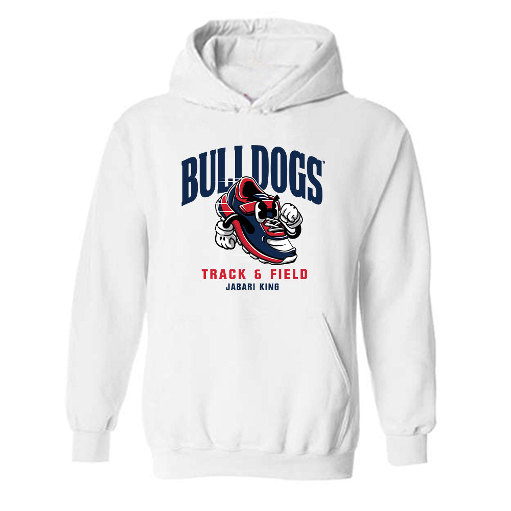 Fresno State - NCAA Men's Track & Field : Jabari King - Fashion Shersey Hooded Sweatshirt