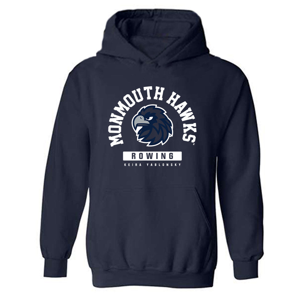 Monmouth - NCAA Women's Rowing : Keira Yablonsky - Hooded Sweatshirt Classic Fashion Shersey