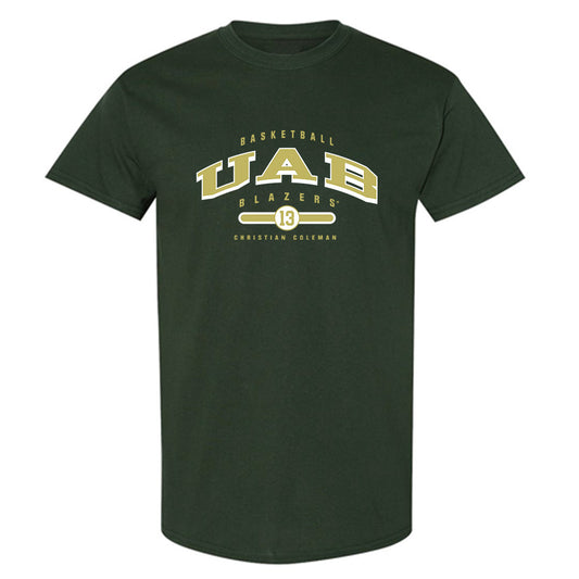 UAB - NCAA Men's Basketball : Christian Coleman - T-Shirt hirt Classic Fashion Shersey