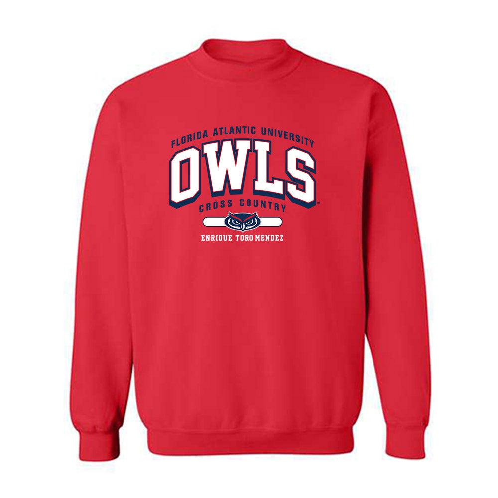 FAU - NCAA Men's Cross Country : Enrique Toro-Mendez - Crewneck Sweatshirt Classic Fashion Shersey