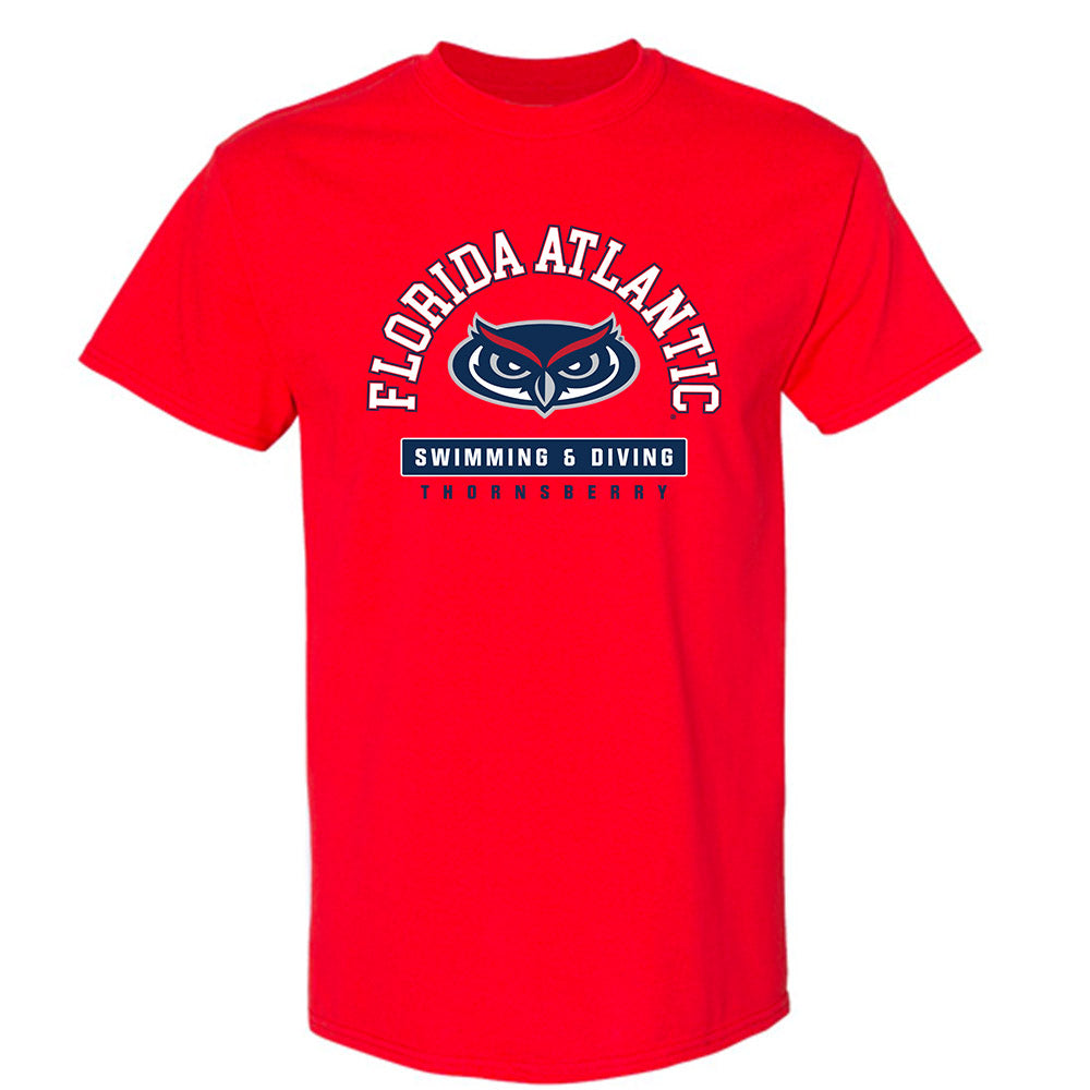 FAU - NCAA Men's Swimming & Diving : Logan Thornsberry - T-Shirt Classic Fashion Shersey