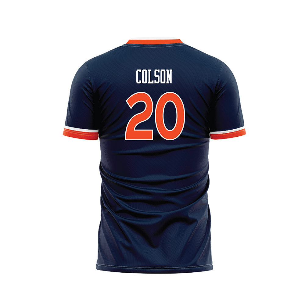 Auburn - NCAA Women's Soccer : Hayden Colson - Navy Jersey