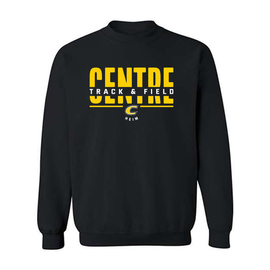 Centre College - NCAA Track & Field (Outdoor) : Jackson Heim - Black Classic Fashion Shersey Sweatshirt