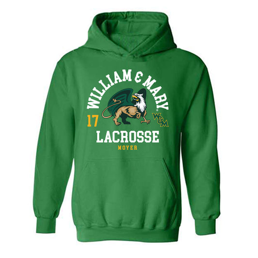 William & Mary - NCAA Women's Lacrosse : Maresa Moyer - Classic Fashion Shersey Hooded Sweatshirt