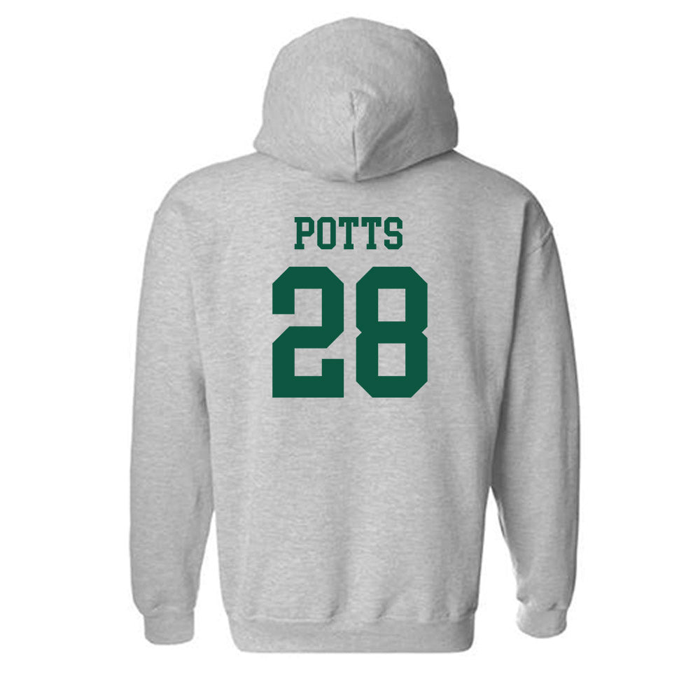 William & Mary - NCAA Baseball : Zachary Potts - Sport Grey Classic Hooded Sweatshirt