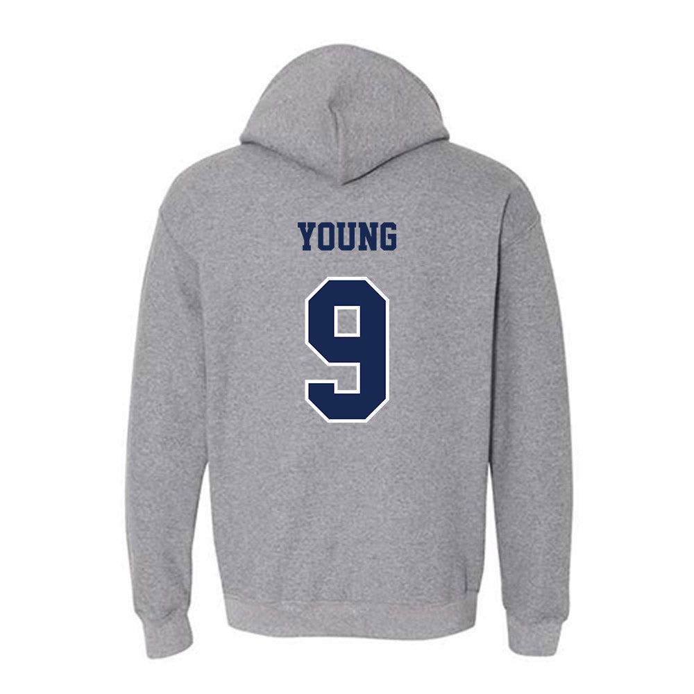 Dayton - NCAA Women's Volleyball : Emily Young - Replica Shersey Hooded Sweatshirt