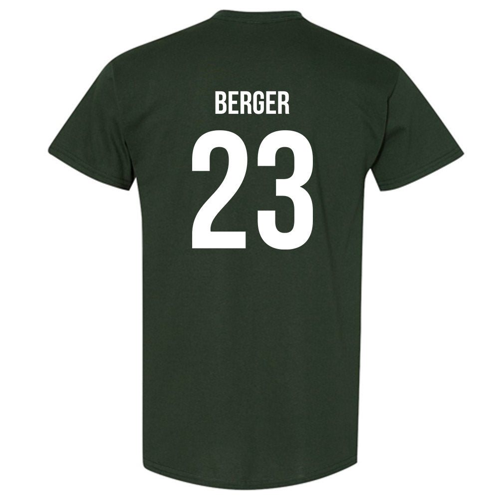 Michigan State - NCAA Women's Volleyball : Cameron Berger - Green Replica Shersey Short Sleeve T-Shirt