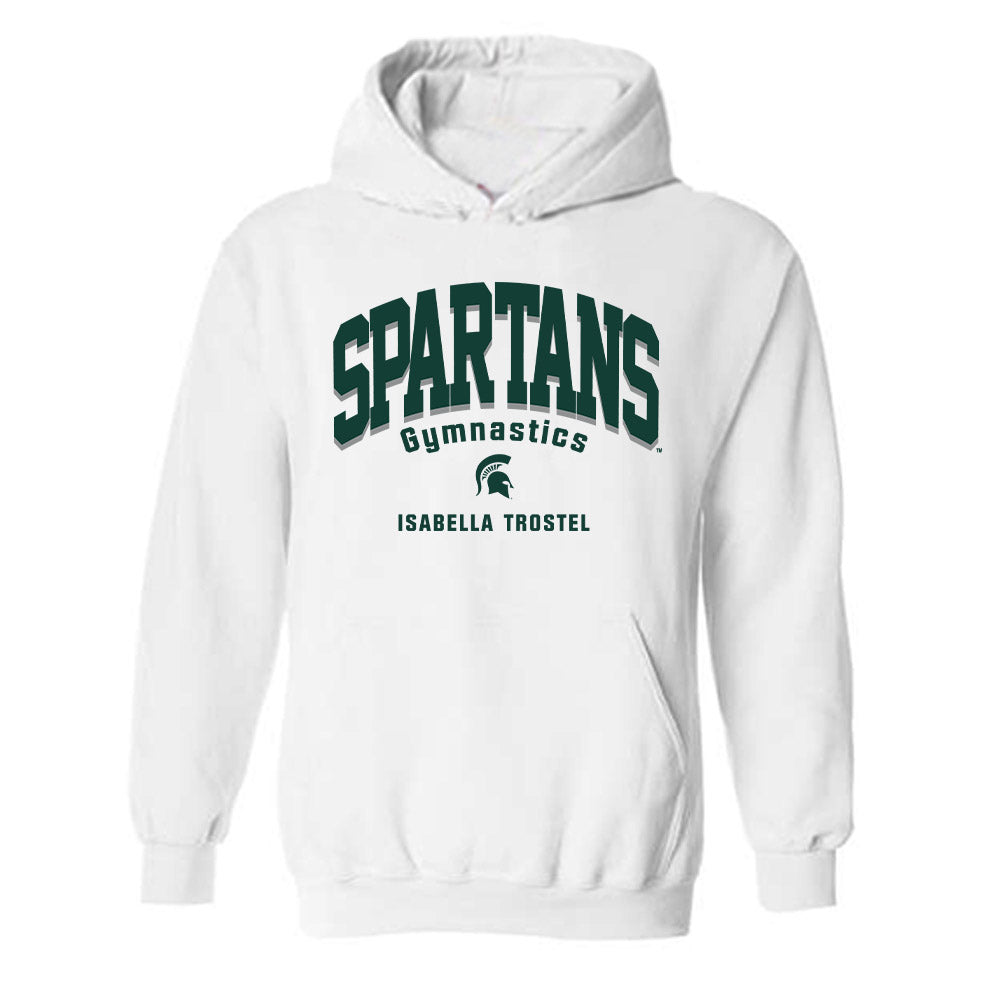 Michigan State - NCAA Women's Gymnastics : Isabella Trostel - Hooded Sweatshirt Classic Fashion Shersey