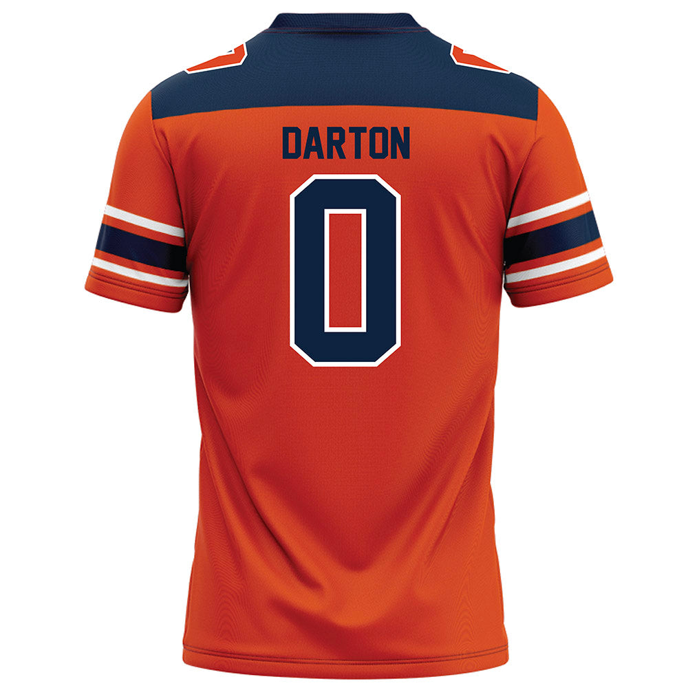 Syracuse - NCAA Football : Kevon Darton - Orange Jersey