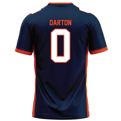 Syracuse - NCAA Football : Kevon Darton - Blue Jersey