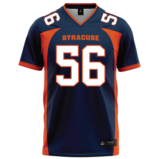 Syracuse - NCAA Football : Patrick Alberga - Blue Jersey