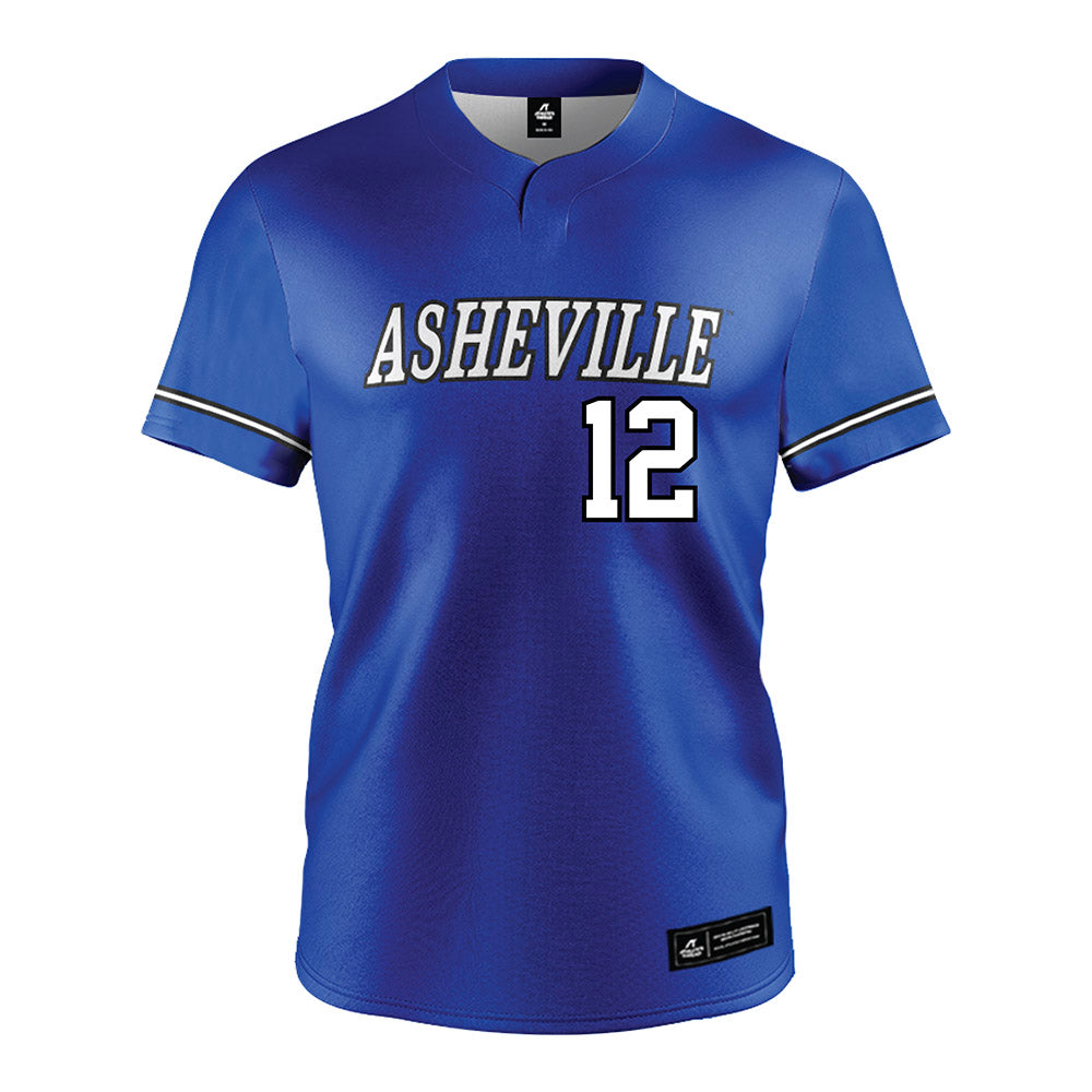 UNC Asheville - NCAA Baseball : Ty Kaufman - Baseball Jersey FullColor / Youth Large