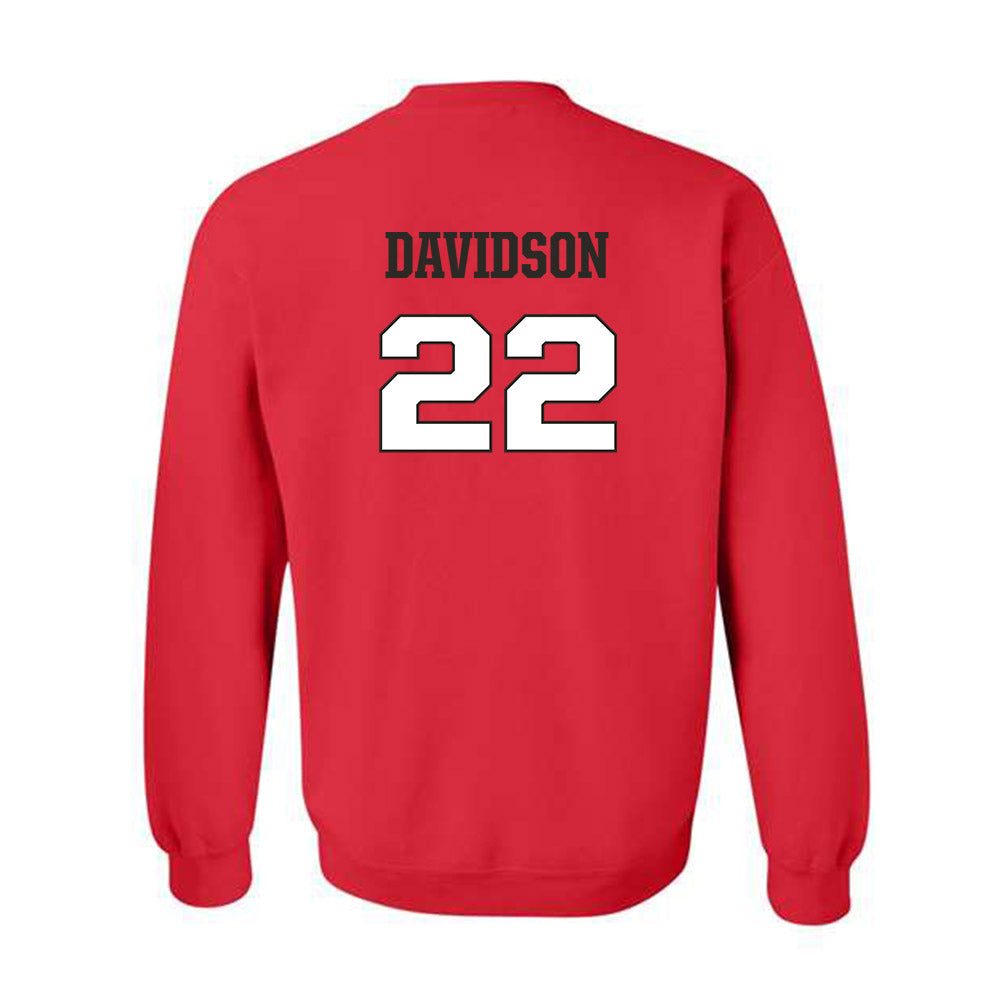 Fairfield - NCAA Men's Basketball : Luke Davidson - Crewneck Sweatshirt Classic Shersey
