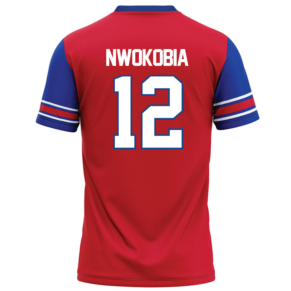 SMU - NCAA Football : Isaiah Nwokobia - Red Jersey