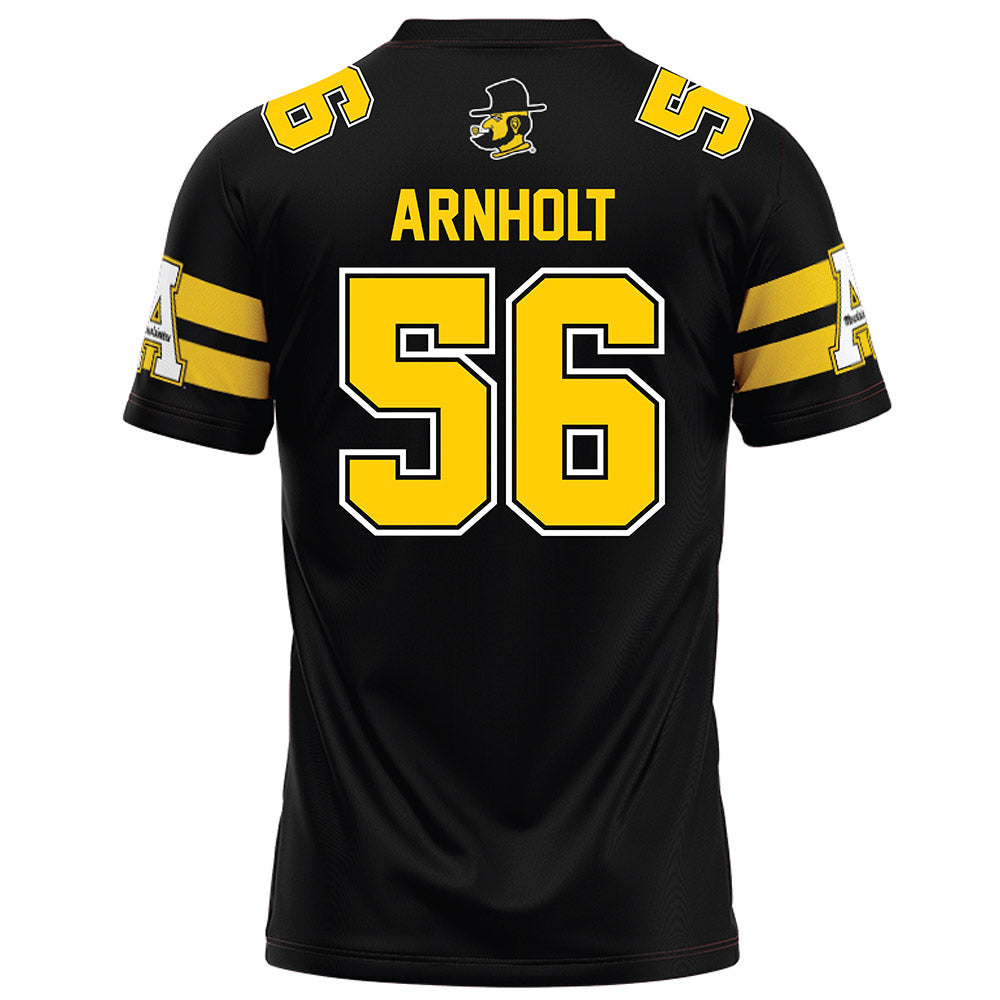 App State - NCAA Football : Kyle Arnholt - Black Jersey
