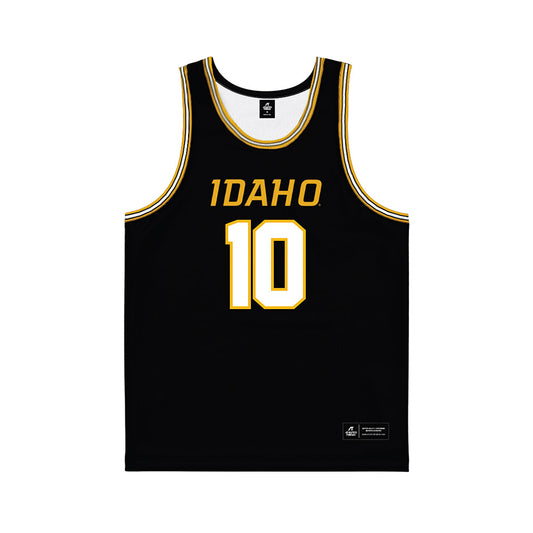 Idaho - NCAA Men's Basketball : Kristian Gonzalez - Black Jersey