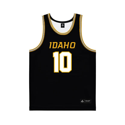 Idaho - NCAA Men's Basketball : Kristian Gonzalez - Black Jersey