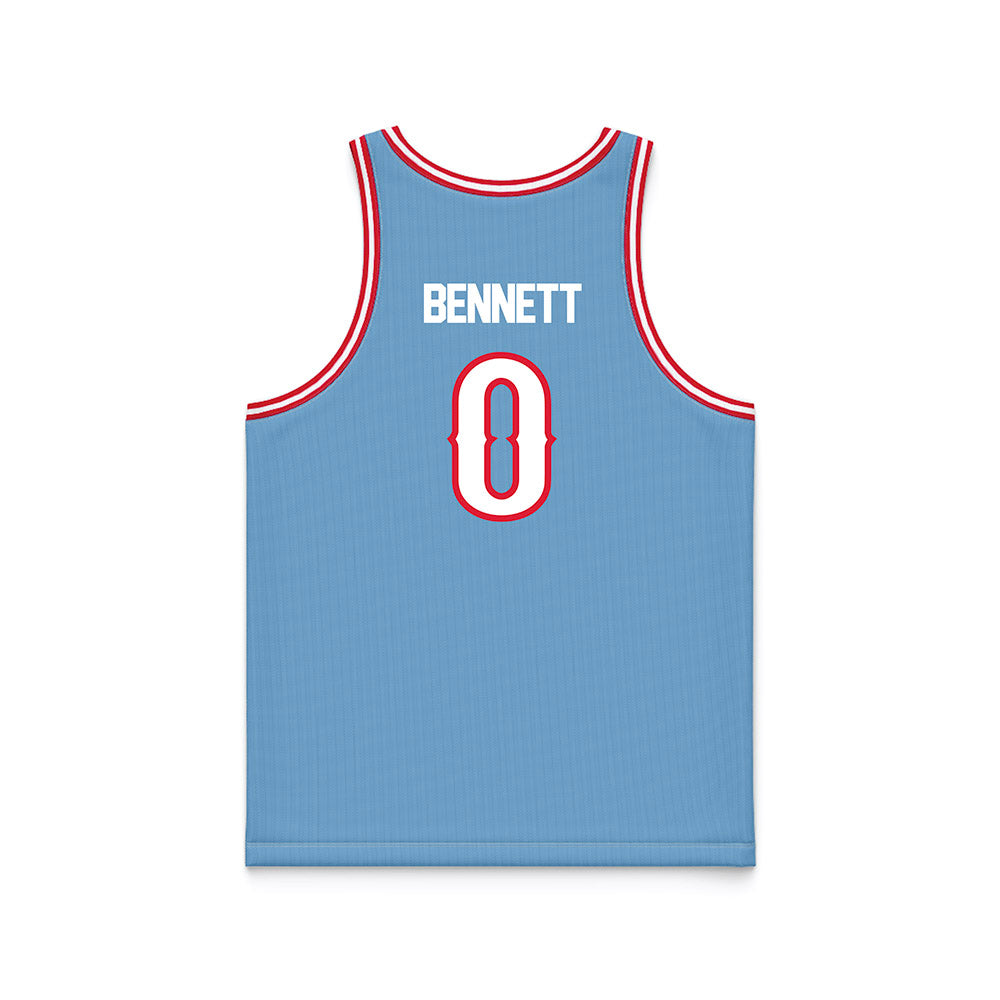 Dayton - NCAA Men's Basketball : Javon Bennett - Chapel Blue Basketball Jersey