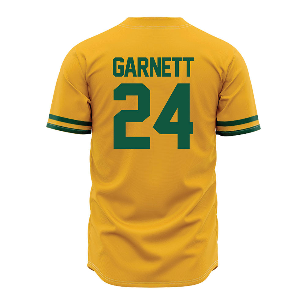 William & Mary - NCAA Baseball : Travis Garnett - Gold Jersey