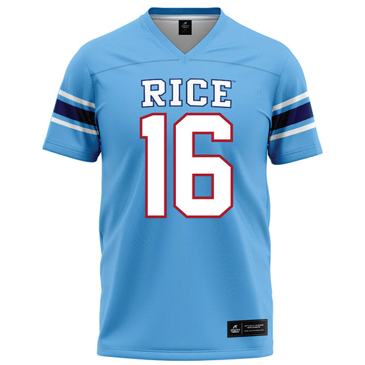 Rice - NCAA Football : Quinton Jackson - Light Blue Jersey